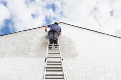 Peinture extérieure à la Châtaigneraie — façades et ravalement